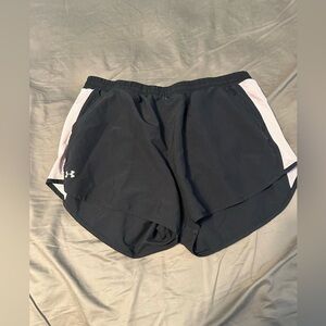 Under Armour Black and pink  Athletic Shorts